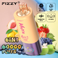 3-independent-flavor FIZZY MAX III 60000puffs vape