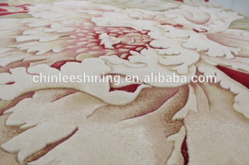 Handmade flora woolen carpets