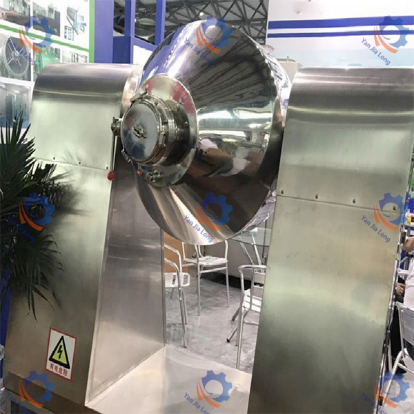 Double Cone Rotary Vacuum Dryer with Vacuum Pump