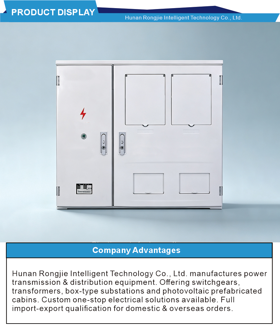 Three Phase Meter Box with CT 100-630A PC