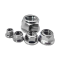 Titanium Alloy Hexagonal Flange Nut