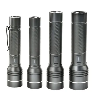 Recargable USB Linternas LED 100,000 Luminens: Super Brillante Torch Light con Laser, White y Rango Extendido de Iluminación