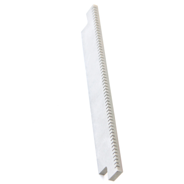 D2 Materials Packaging Machine Zigzag Cutting Knife with Anvils V Blade