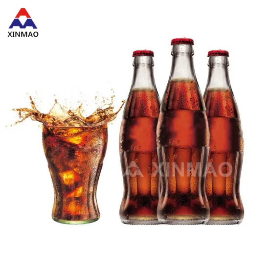 Fully Automatic Glass Bottle 3-in-1 Carbonated Soda Water Beverage Filling Machine