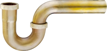 P-Trap with Cast Brass Nut Rough