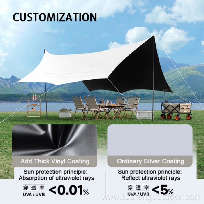 Imvula yangaphandle ne-Sun Protection Oragonal Butterfy Canopy