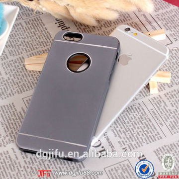 Aluminum case for iPhone 6,aluminum metal case for iPhone 6,aluminum with silicon case for iPhone 6