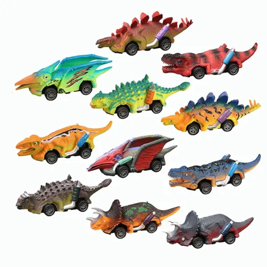 Promotion Pull-Back Dinosaur Car Toys, Monster Trucks, and Other Vehicle Playsets for Kids by EPT Dollartoys