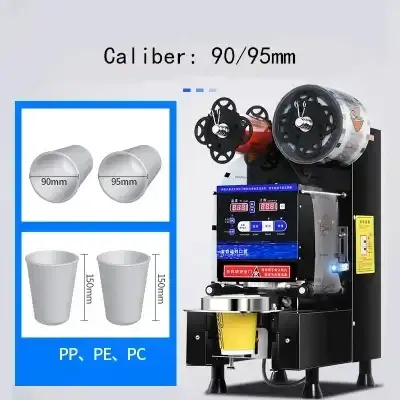Automatic Taiwan Milk Tea Boba Sealer Machine