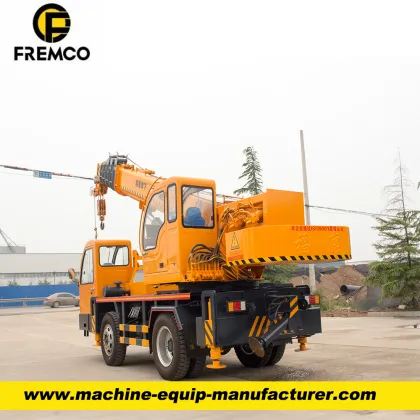 12 ton OEM Homemade Moblie Truck Crane Machinery