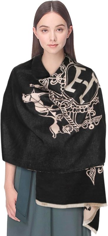Women's Scarf Pashmina Shawls and Wraps for Evening Dress Bridesmaid Wedding Bridal Winter Warm Long Large Scarves