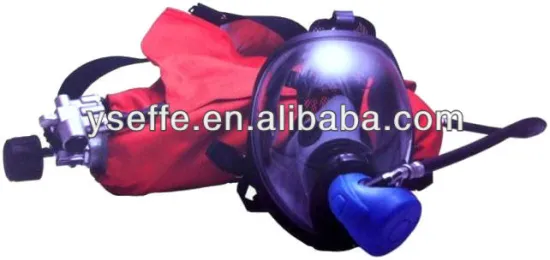 Emergency escape safety full face breathing apparatus