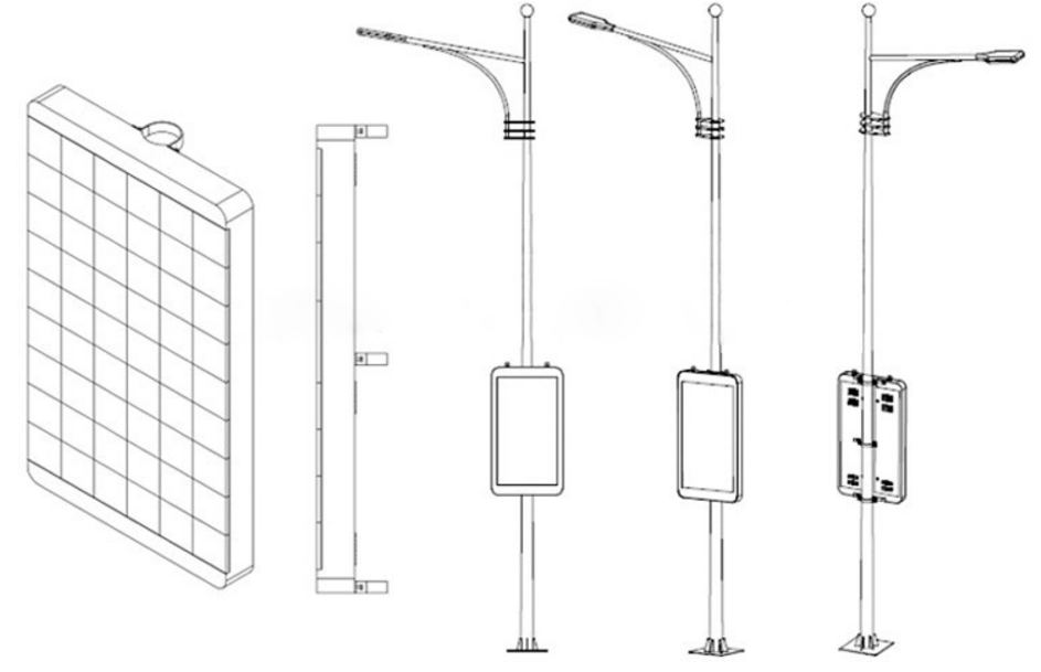 Light Pole Led Display