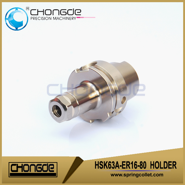 HSK63A-ER16-80 초정밀 CNC 공작 기계 홀더