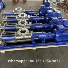 G Typ Single Screw Pump Material Rostfritt stål