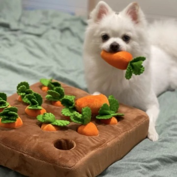 Creative Pull Radish Plush Toy for Pet Interaction and Parent-Child Play