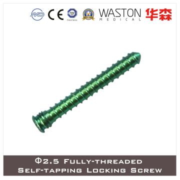 2.5 Fully Threaded Self Tapping Locking Screw for DVR