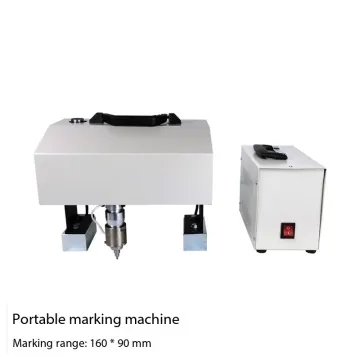 Factory Direct Steel Nameplate and VIN Chassis Number Engraving Machine