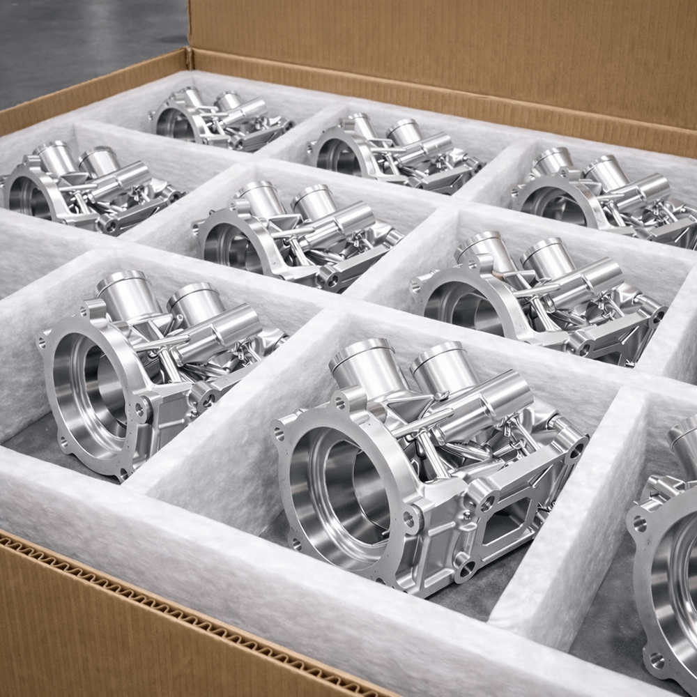 Machined Aluminum Coolant Housing