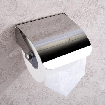 Modern Wall-Mounted Industrial Bathroom Toilet Paper Holder