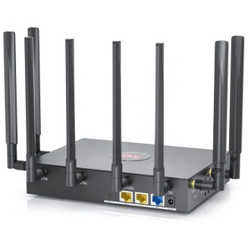 Industrial 5G Gigabit Router with WiFi 6 Support (2.4G & 5.8G)