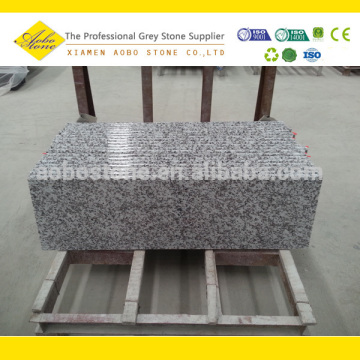 Polished G439 Snow Grey Granite Stair