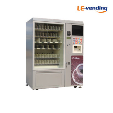 Combo Snack Cold Drink and Coffee Vending Machine
