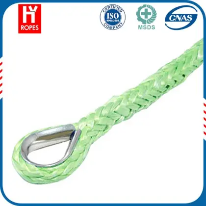 HYropes van winch rope/ uhmwpe paraglider winch rope/ synthetic ropes