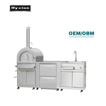 Hyxion outdoor kitchen  manufacture stainless steel stove cabinet bbq BBQ grill