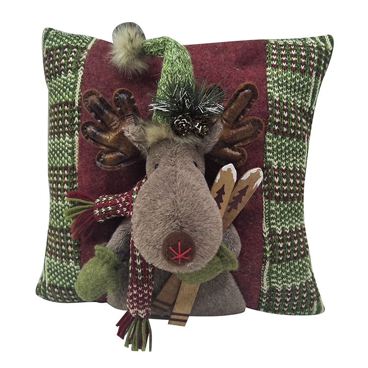 Christmas Reindeer Soft Pillow