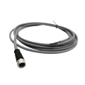 Cable de extensión del sensor de 3 pin hembra gris M8 M8