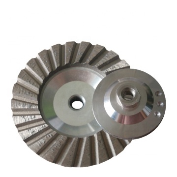 Diamond Turbo Aluminum Grinding Cup Wheel for Floor Grinding" could be simplified to:

"Diamond Turbo Grinding Cup Wheel for Floors" 

However, if you want to keep it close to the original while making it SEO-friendly, "Diamond Turbo Aluminum Grinding Cup
