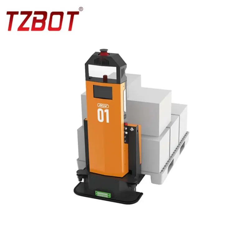 Tzbot 1500kg Laser SLAM Fork Lift AGV