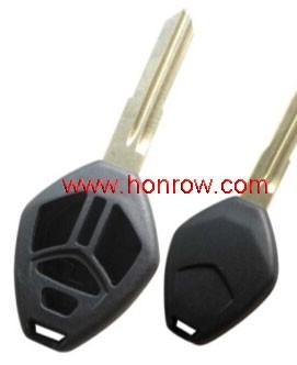 Mitsubishi 5 button remote key blank with light button (No Logo)
