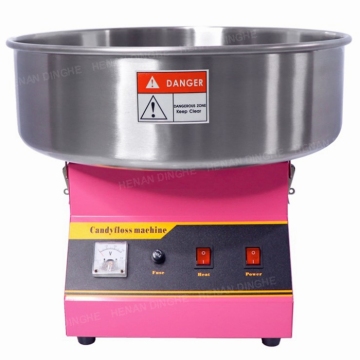 Electric Cotton Candy Machine with Temperature Controls for Party, Festival, Carnival, and Home DIY