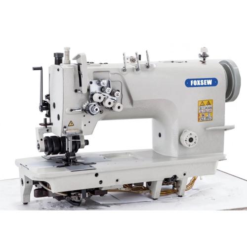 High Speed Three Needle Lockstitch Sewing Machine with Puller