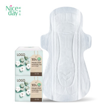 NiceDay Natural Organic Botton Super Pads з крыламі