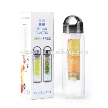promotional BPA free high quality tritan fruit infuser water bottle