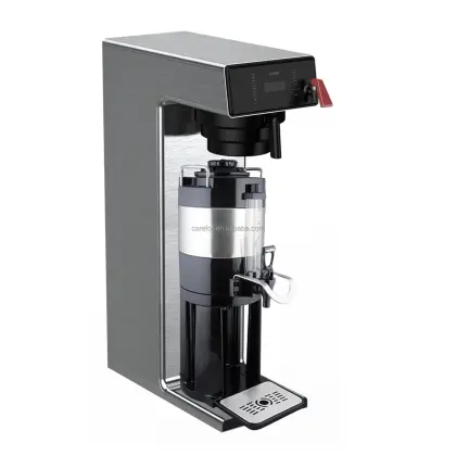 Commercial Filter Coffee Brewer with Adjustable Brewing Modes and Auto Water Filling
