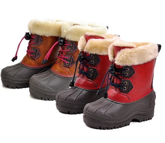 2014 hot sell cheap kids children snow boots