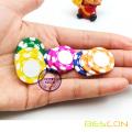 Hochwertige Mini-Custom Ton Composite Pokerchips, reinen Ton Mini Poker Chip