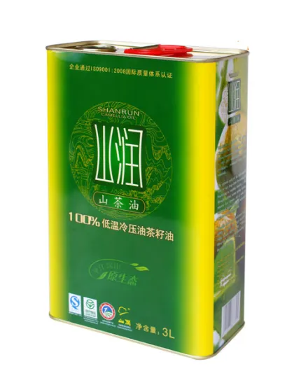3L Packaging Box Tin Can for Edible Oil