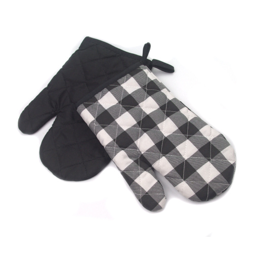 Cotton bbq oven gloves