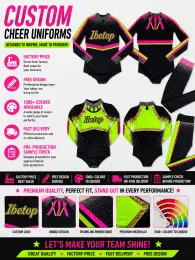 Cheerleading Uniforms with Leggings for All Stars