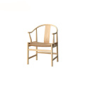 Hans Wegner Ash แข็งเก้าอี้อาหารจีน