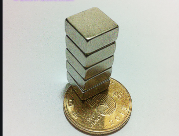 N35 quadratischer Neodymblockmagnet 10*10*5