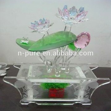 Chinese Beautiful Crystal Lotus Flower