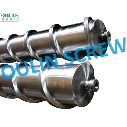 180/120, L/D=30 Conical Type Recycling Extrusion Screw and Barrel