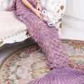 Mermaid Tail Blanket Handmade