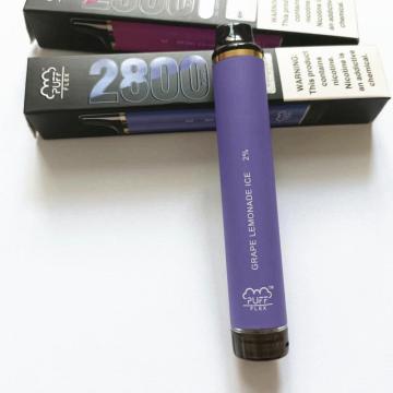 Vente chaude Puff 2800 vape jetable Espagne